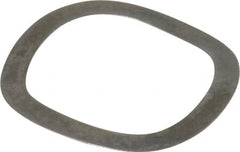 Gardner Spring - 0.719" ID x 0.925" OD, Grade 1074 Steel Wave Disc Spring - 0.01" Thick, 0.066" Overall Height, 0.033" Deflection, 7.5 Lb at Deflection - Caliber Tooling
