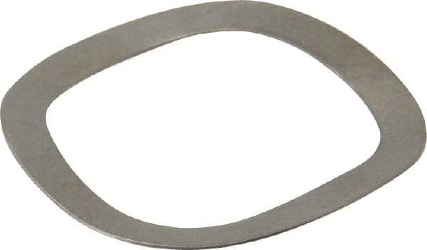 Gardner Spring - 1.051" ID x 1.351" OD, Grade 302 Stainless Steel Wave Disc Spring - 0.015" Thick, 0.099" Overall Height, 0.0336" Deflection - Caliber Tooling