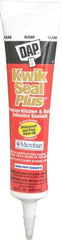 DAP - 5.5 oz Tube Clear Acrylic & Latex Caulk - -30 to 180°F Operating Temp, 30 min Tack Free Dry Time - Caliber Tooling