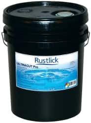 Rustlick - Rustlick Ultracut Pro/PowerCool Pro, 5 Gal Pail Cutting & Grinding Fluid - Water Soluble, For Machining - Caliber Tooling