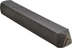 Made in USA - 3/16 Inch Character Size, 28 within a Triangle, Code Stamp - Steel - Caliber Tooling