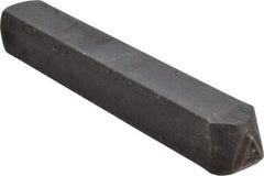 Made in USA - 3/16 Inch Character Size, 35 within a Triangle, Code Stamp - Steel - Caliber Tooling