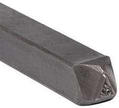 Made in USA - 3/16 Inch Character Size, 52 within a Triangle, Code Stamp - Steel - Caliber Tooling