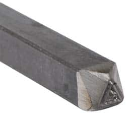 Made in USA - 3/16 Inch Character Size, 54 within a Triangle, Code Stamp - Steel - Caliber Tooling