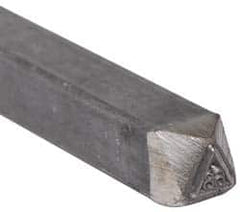 Made in USA - 3/16 Inch Character Size, 68 within a Triangle, Code Stamp - Steel - Caliber Tooling