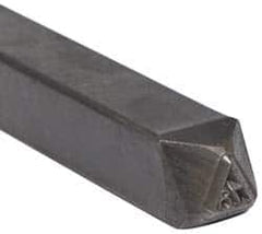 Made in USA - 3/16 Inch Character Size, 78 within a Triangle, Code Stamp - Steel - Caliber Tooling