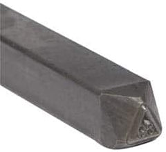 Made in USA - 3/16 Inch Character Size, 89 within a Triangle, Code Stamp - Steel - Caliber Tooling