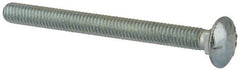 Value Collection - 5/16-18 UNC 3-1/2" Length Under Head, Standard Square Neck, Carriage Bolt - Grade 5 Steel, Zinc-Plated Finish - Caliber Tooling