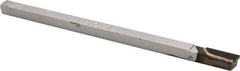 Accupro - 1/4 x 1/4" Shank, Turning Single Point Tool Bit - RT-250, Grade Micrograin - Exact Industrial Supply