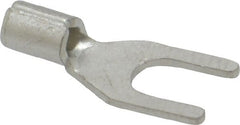 Ideal - #6 Stud, 22 to 18 AWG Compatible, Noninsulated, Crimp Connection, Standard Fork Terminal - Caliber Tooling