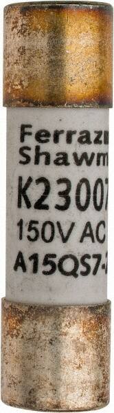 Ferraz Shawmut - 150 VAC/VDC, 7 Amp, Fast-Acting Semiconductor/High Speed Fuse - Clip Mount, 1-1/2" OAL, 100 at AC, 50 at DC kA Rating, 13/32" Diam - Caliber Tooling