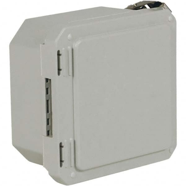 Wiegmann - NEMA 4X Fiberglass Standard Enclosure with Continuous Hinge Cover - Caliber Tooling