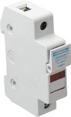 Ferraz Shawmut - 1 Pole, 1000 VDC and 800 VAC, 30 Amp, DIN Rail Mount Fuse Holder - Compatible with CC Class, 1-1/2 Inch Long x 0.69 Inch Wide and 13/32 Inch Diameter Fuse - Caliber Tooling