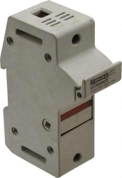 Ferraz Shawmut - 1 Pole, 600 VAC/VDC, 60 Amp, DIN Rail Mount Fuse Holder - Compatible with J Class, 58mm Long x 1.28 Inch Wide and 22mm Diameter Fuse - Caliber Tooling