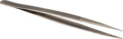 Value Collection - 5-11/16" OAL Diamond Tweezers - Medium Point - Caliber Tooling