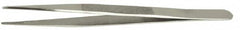 Value Collection - 6-13/32" OAL Diamond Tweezers - Medium Point - Caliber Tooling