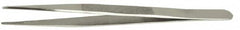 Value Collection - 6-13/32" OAL Diamond Tweezers - Fine Point - Caliber Tooling