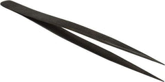 Value Collection - 5-11/16" OAL Diamond Tweezers - Fine Point - Caliber Tooling