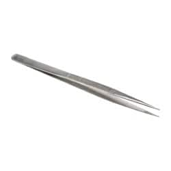 Value Collection - 6-13/32" OAL Diamond Tweezers - Medium Point - Caliber Tooling