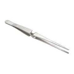 Value Collection - 6-1/2" OAL Stainless Steel Assembly Tweezers - Cross Locking, Fine Point - Caliber Tooling