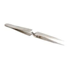 Value Collection - 4-3/4" OAL N1 Reverse Action Tweezers - Fine Point - Caliber Tooling