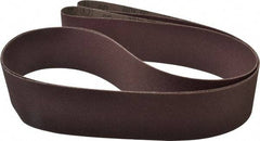 3M - 3" Wide x 132" OAL, 60 Grit, Aluminum Oxide Abrasive Belt - Aluminum Oxide, Medium, Coated, X Weighted Cloth Backing, Series 341D - Caliber Tooling