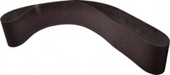 3M - 4" Wide x 54" OAL, 60 Grit, Aluminum Oxide Abrasive Belt - Aluminum Oxide, Medium, Coated, X Weighted Cloth Backing, Series 341D - Caliber Tooling