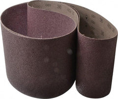 3M - 8" Wide x 107" OAL, 36 Grit, Aluminum Oxide Abrasive Belt - Aluminum Oxide, Very Coarse, Coated, X Weighted Cloth Backing, Series 341D - Caliber Tooling