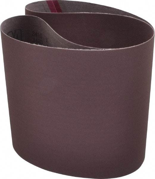 3M - 9" Wide x 48" OAL, 180 Grit, Aluminum Oxide Abrasive Belt - Aluminum Oxide, Very Fine, Coated, X Weighted Cloth Backing, Series 341D - Caliber Tooling