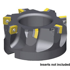 Kennametal - 32mm Arbor Hole Diam, Indexable Square-Shoulder Face Mill - Caliber Tooling