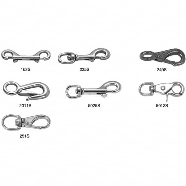 Campbell - 3-29/32" Long Quick Snap - Stainless Steel with 9/16" Snap Opening - Caliber Tooling