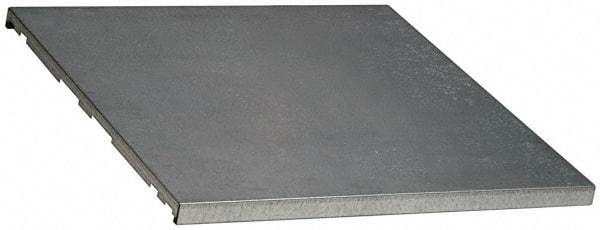 Justrite - 30-3/8 Inch Wide x 1 Inch High, Steel Drum Cabinet Shelf - 29 Inch Deep, Compatible with Justrite 60 Gallon Cabinets - Caliber Tooling