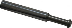 Accupro - 0.3" Cutter Head Diam, 1/32" Flat Width, 2-1/2" OAL, Solid Carbide, Single Right Hand Back Chamfer - Caliber Tooling