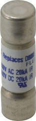 Ferraz Shawmut - 1,000 VAC/VDC, 0.14 Amp, Fast-Acting Multimeter Fuse - 34.9mm OAL, 20 at AC/DC kA Rating, 10.3mm Diam - Caliber Tooling