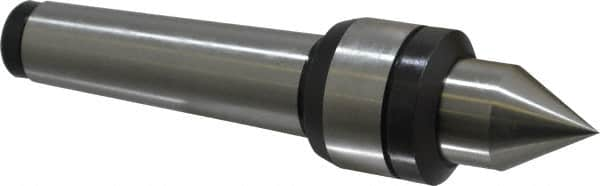 Value Collection - MT4 Taper Shank, Live Center - 2,000 Max RPM, 32mm Point Diam, 200mm Point Length, 700 Lb Max Workpc, Standard Point - Caliber Tooling