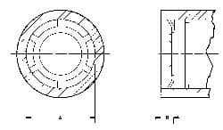 Thomson Industries - 16mm Internal Retaining Ring - For Use with Linear Bearing SSE M16, MA M16 - Caliber Tooling