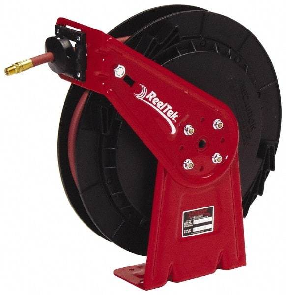 Reelcraft - 35' Spring Retractable Hose Reel - 1,000 psi, Hose Included - Caliber Tooling