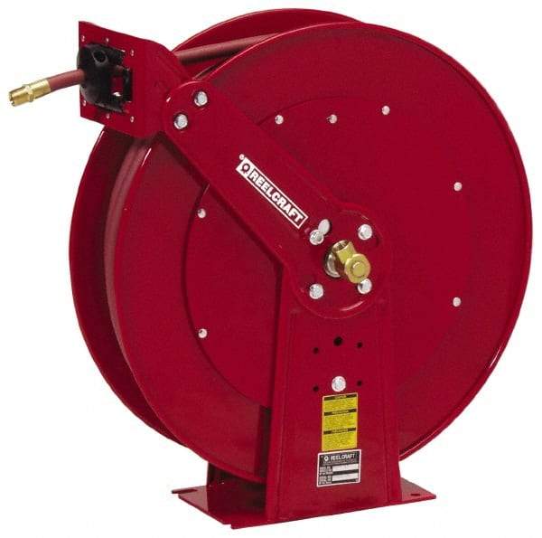 Reelcraft - 100' Spring Retractable Hose Reel - 4,800 psi, Hose Included - Caliber Tooling