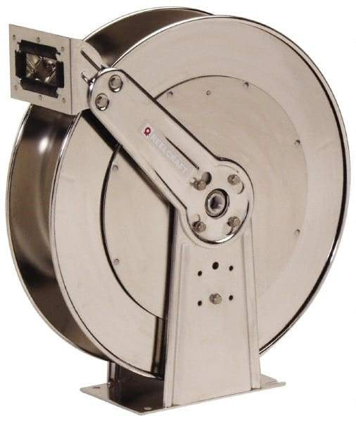 Reelcraft - 50' Spring Retractable Hose Reel - 1,250 psi, Hose Not Included - Caliber Tooling