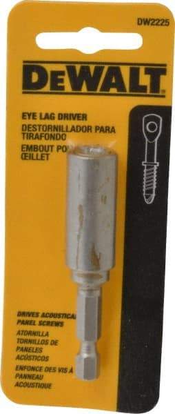 DeWALT - 1/4" Hex Bit Holder - 1/4" Hex Drive, 2-9/16" OAL - Caliber Tooling