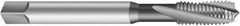 Emuge - #2-64 UNF 2 Flute 3BX Modified Bottoming Spiral Flute Tap - Cobalt, Oxide Finish, 1.772" OAL, Right Hand Flute, Right Hand Thread, Series Rekord D-Ti - Caliber Tooling