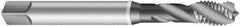 Emuge - 9/16-12 UNC 3 Flute 2B Modified Bottoming Spiral Flute Tap - Cobalt, Bright Finish, 4.331" OAL, Right Hand Flute, Right Hand Thread, Series Enorm - Caliber Tooling