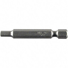 Wiha - 2.5mm Hex Power Bit - 1/4" Drive, 50mm OAL - Caliber Tooling