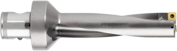 Komet - 145mm Max Drill Depth, 5xD, 28.2mm Diam, Indexable Insert Drill - 2 Inserts, ABS 50 Modular Connection Shank - Caliber Tooling