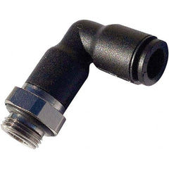 Legris - Plastic Push-To-Connect Tube Fittings Type: Extended Male Elbow Tube Outside Diameter (Inch): 5/32 - Caliber Tooling