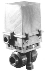 Plast-O-Matic - Actuated Ball Valves Actuator Type: Electric Pipe Size: 2 (Inch) - Caliber Tooling