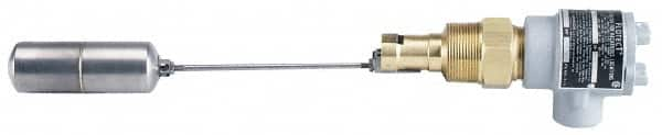 Dwyer - 1-1/2" Thread, 100 Max psi, 275°F Max, Liquid Level Float - 0.7 Float SG, Stainless Steel Stem - Caliber Tooling