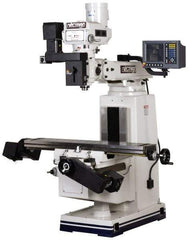 Vectrax - 54" Long x 10" Wide, 3 Phase Acurite Millpower CNC Milling Machine - Variable Speed Pulley Control, R8 Taper, 5 hp - Caliber Tooling