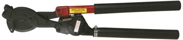 H.K. Porter - 27-1/2" OAL, 2" Capacity, Cable Cutter - Oval Head, Rubber Handle - Caliber Tooling