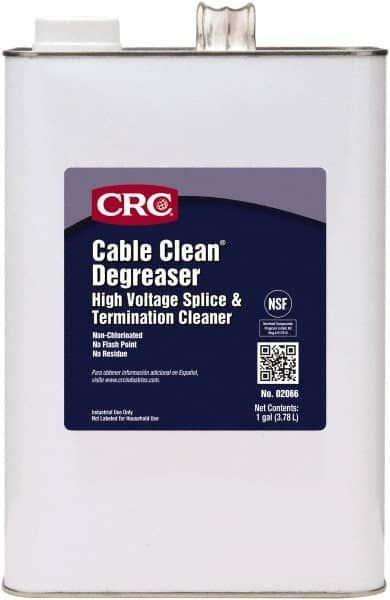 CRC - Electrical Contact Cleaners & Freeze Sprays Type: Electrical Grade Cleaner/Degreaser Container Size Range: 1 Gal. - 4.9 Gal. - Caliber Tooling